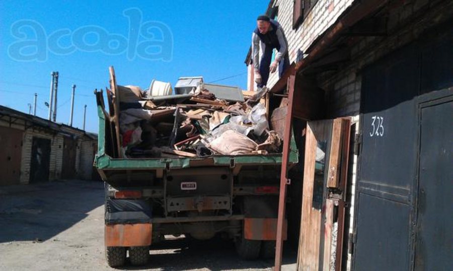 Гараж «под ноль» — вывоз, СПб
